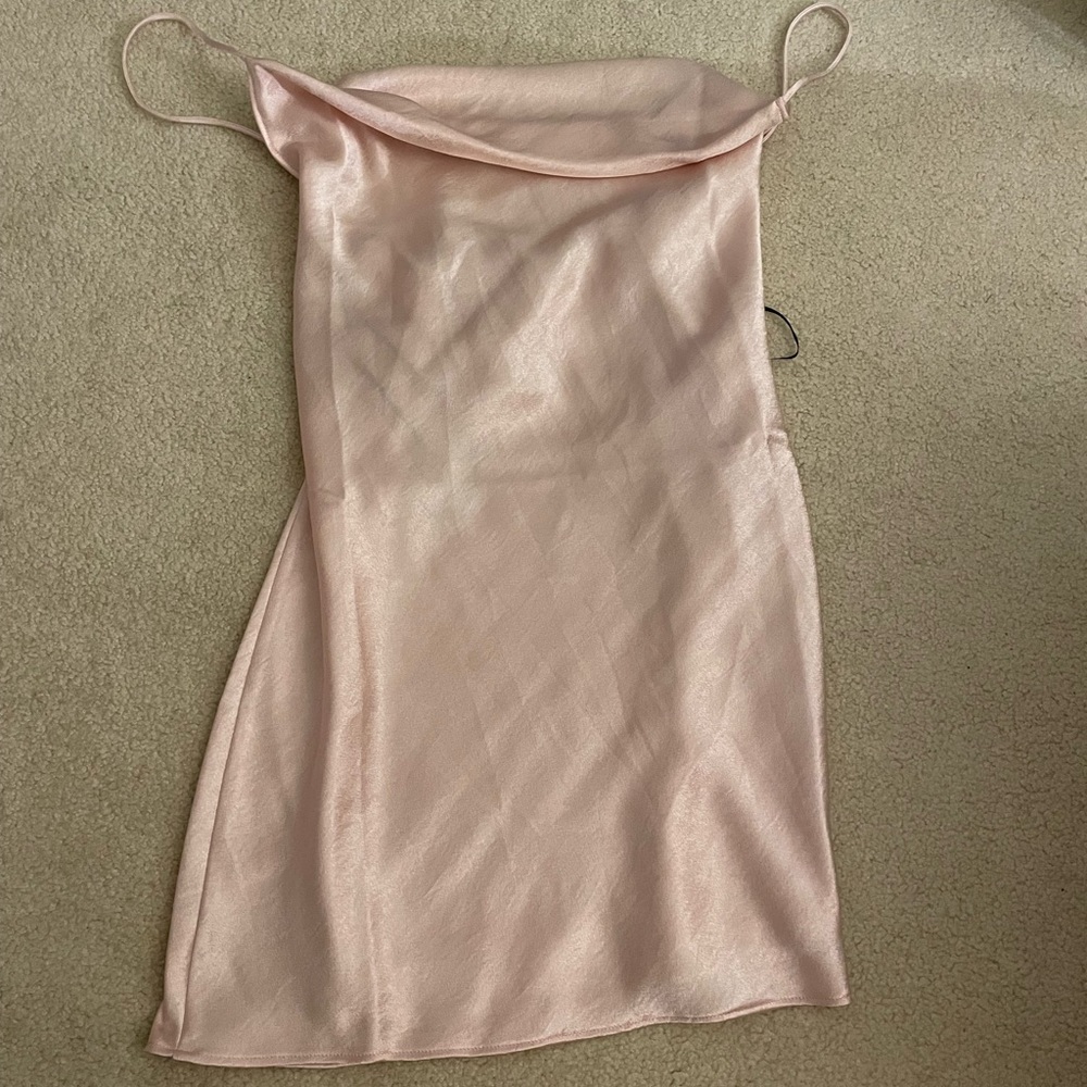 NWOT Satin Crowl Dress